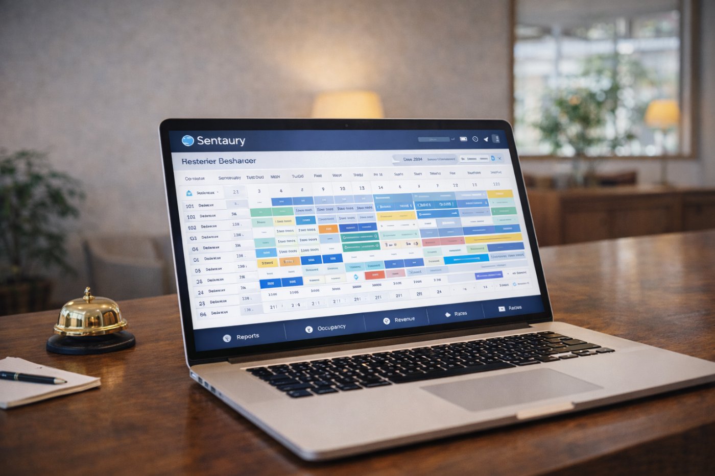 Gestión centralizada de reservas hoteleras en un PMS