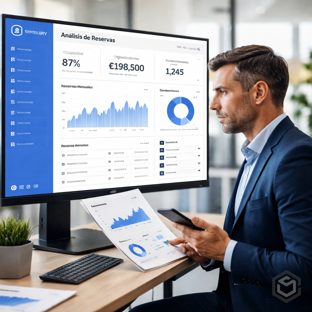 Panel de análisis inteligente para hotelería con IA